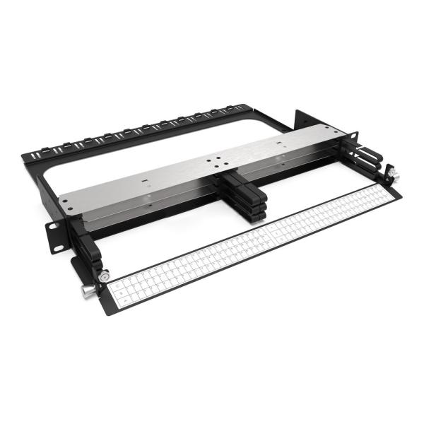 Rongbang RBTX-PP01 1U High Density Frame Modular Panel 6 MPO/MTP to 144 LC Ports for Data Center Enterprise Network
