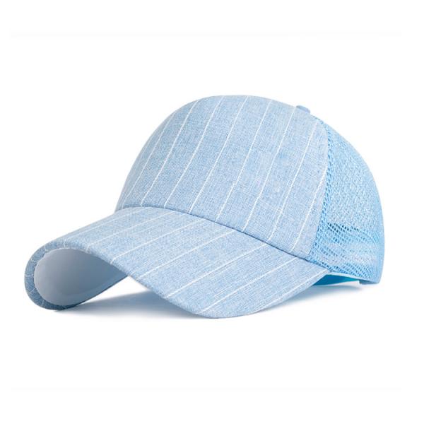 Buy Customized Logo 5 Panel Trucker Cap Mesh Back Adult Size Flat Or Curved Visor at wholesale prices