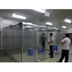Vertical Lamianr Flow Booth With Stainless Steel 304 Frame ISO7