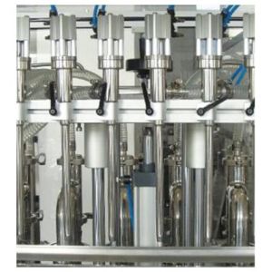 12 Head Self Flowing Filling Packing Machine 3000bph 500W