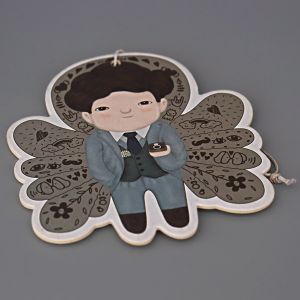 ISO9001 Flexo Printing Pantone Hanging Paper Air Freshener