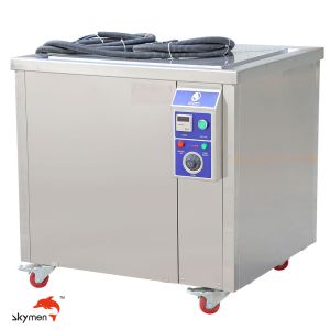Heat Exchanger Ultrasonic Vessel Cleaning Machine 260L Large Capacity Clean