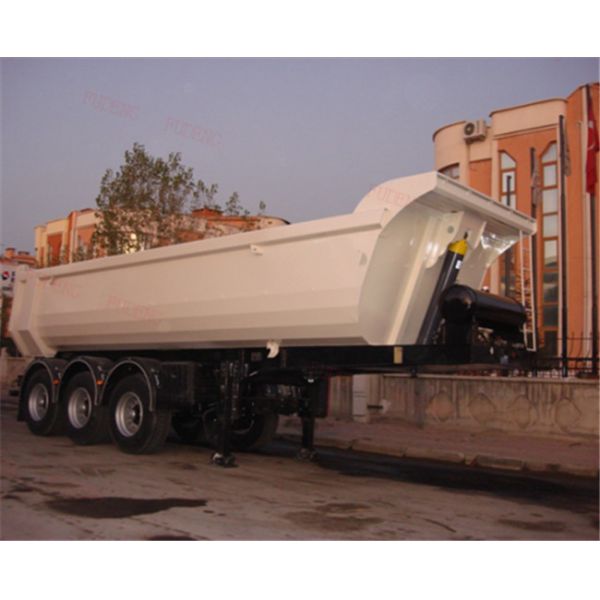 27 Cubicos Metros Dump Body Trailer 3- Axle FDZH110601 High Strength Steel