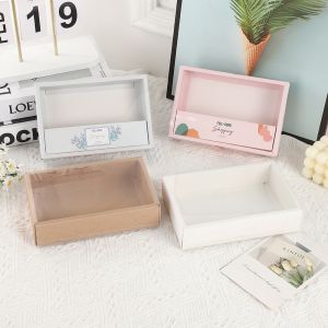 Custom High-Quality Personalized Clothing Gift Box for Sock Underwear Clothing Accessories Packaging Sleeve Design With Window