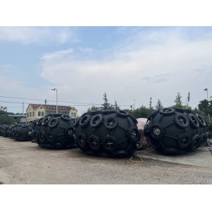 Yokohama Naturail Rubber Fender With Stock Rubber SS Black / Grey