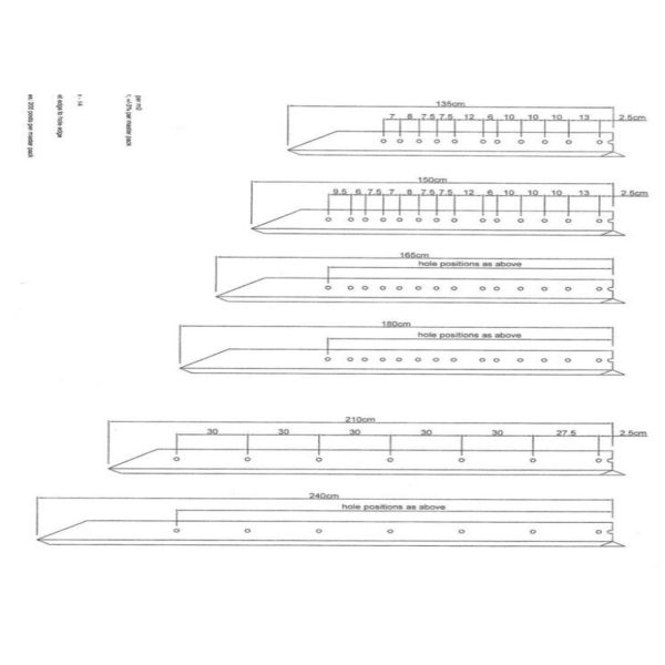 Bitumen Painted 450mm Star Y picket 1.86kg per meter for Temp Fence Panels