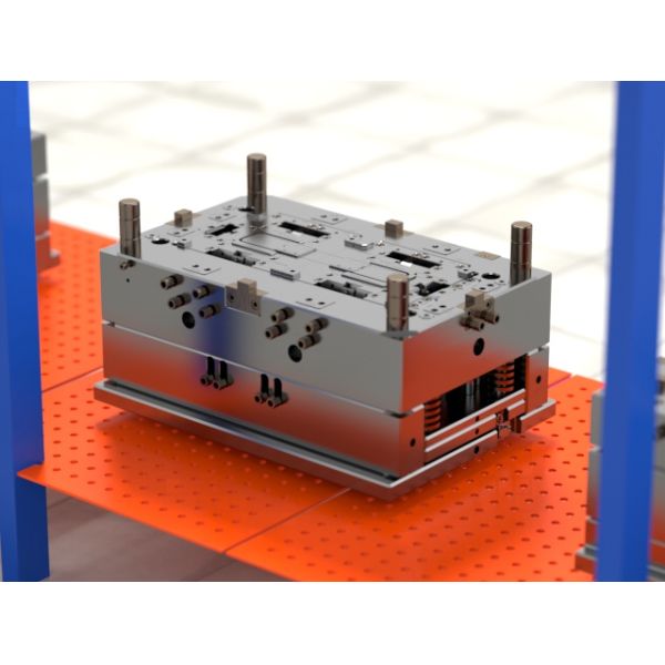 OEM / ODM : Hot Runner Injection Molding & On-board Foot Rest (1*2) No.23914-B