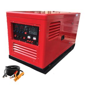 Kubota Silent 400a 500amp Diesel Engine Welder Generator Denyo Dlw-500isw