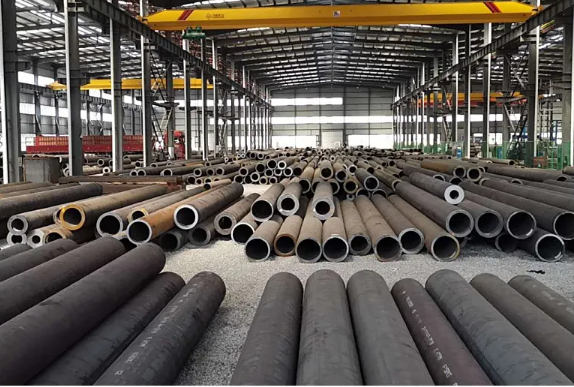 ASTM ST37 ST52 Seamless Carbon Steel Pipe Cold Rolled For Heat Exchanger 300mm