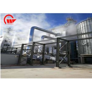 400 Ton Capacity Corn Dryer Machine For Maize Clean Hot Blast Heating Medium