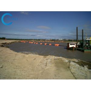 High Tensile Strength Dredging HDPE Pipe For Pressure 0.4 - 2.0Mpa Applications