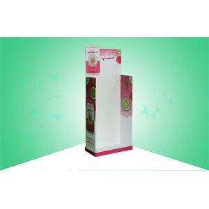 CMYK Offset Printing POS Cardboard Displays Glossy PP Lamination Surface