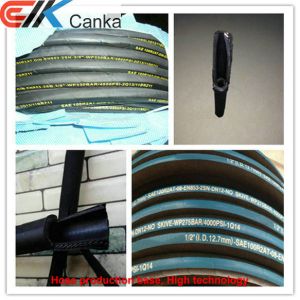 Flexble steel wire reinforced hose