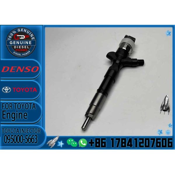 Buy Diesel engine parts 23670-30050 injector 095000-5663 at wholesale prices