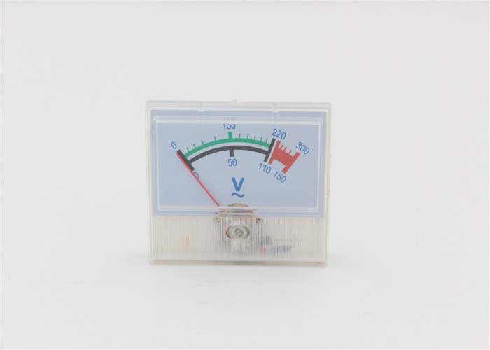 Quality Red Pointer Analog Panel Meter Single Phase Analogue Panel Ammeter for sale