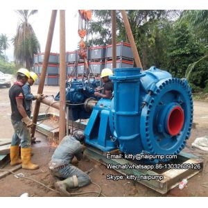 Naipu Pump Factory 12 inch High Chrome Alloy A05 Sand Gravel Pump