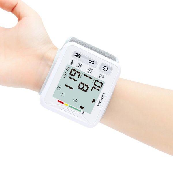 Popular Design portable BPM Machine Wrist style Electronic Sensor Digital LCD