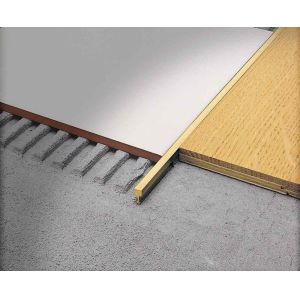 Interior Decoration Luxurious Brass Edging Strip Brushed Brass Tile Trim 10mm