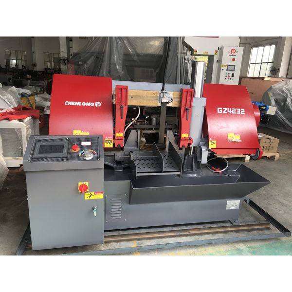 Buy Auto Feeding 320mm Cutting Capacity Horizontal Band Saw Machine at wholesale prices