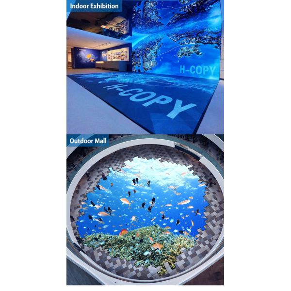Full Color Dance Floor LED Screen P4.81 LED Screen Floor Tiles With SDK Function