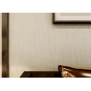 Gold Beige Breathable Contemporary Kitchen Wallpaper / Geometric Removable