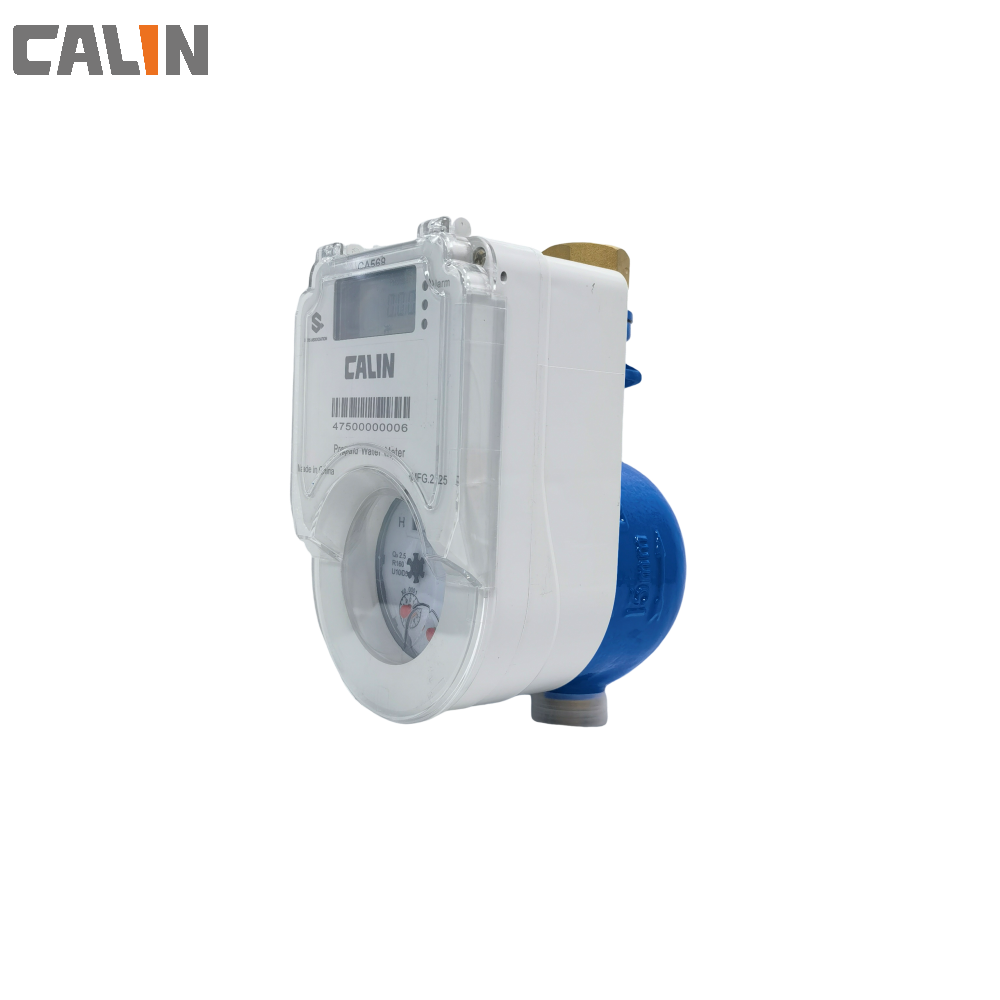 R160 Class C Prepaid Water Meter With Protection Enclosure IP67 Waterproof