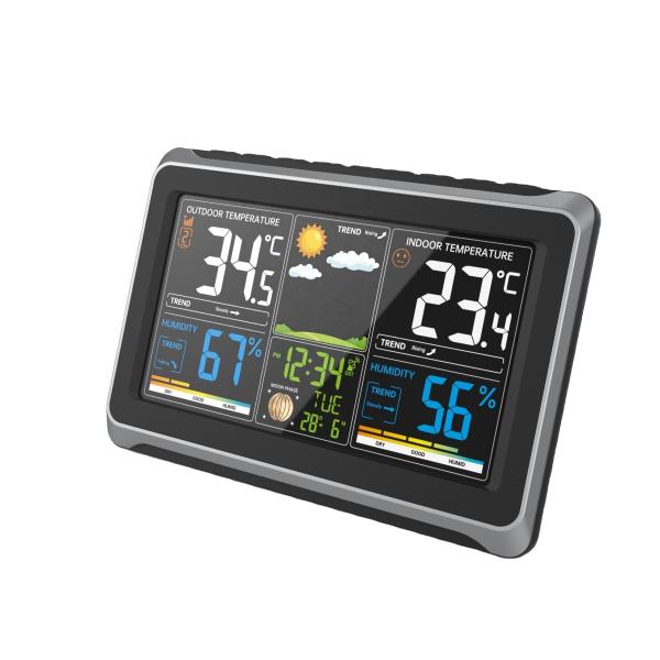 Buy LCD Digital Display Wireless Automatic Weather System With Humidity Function at wholesale prices