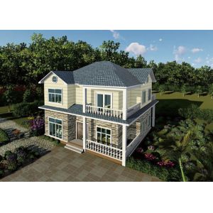 Modern Light Steel Prefabricated Homes – Wind-Resistant Folding Villa Houses