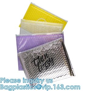 Reusable Metallic Matte Glossy Holographic Zip lockk Bags, Reclosable Cosmetic