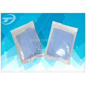 Hospital Disposable SMS Fabric Sterile Surgical Gown With Knitted Cuff