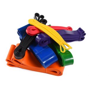 Professional Fitness Rubber Bands Length Customized For Strength Training