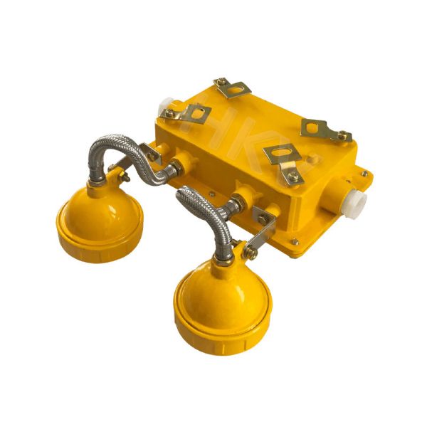 Buy Twin Spots Emergency Led Sign Light Rechargeable Led Light IP54 Aluminum Housing at wholesale prices