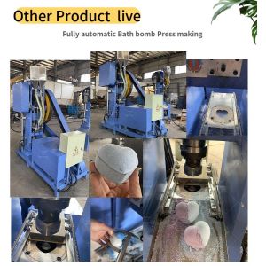 Bath Shower Foot Bath Hand Spa Bath Bomb Making Machine with Customized Shape