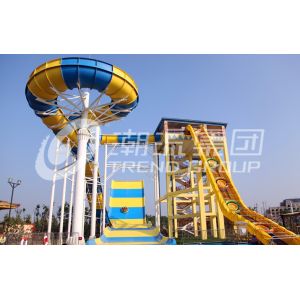 Giant Aqua Park Equipment Exciting Swwiming Pool Waterslides For Water Park