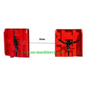 China Brush Grass Slasher Cutter Gearbox Tractor Mini Rotary Mower Lawn Straw