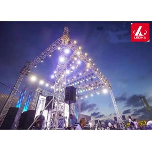 15m Diameter Spigot Aluminium Truss System DJ Lighting Truss Stand