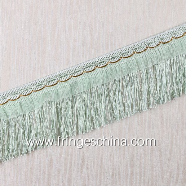 Latest decorative OEM custom design tassel fringe for curtain cushion trimmings