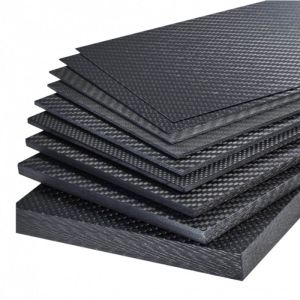 1mm Plain / Twill Industrial Carbon Fiber Sheet High Modulus