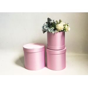 2mm Thickness Offset Printing Round Cardboard Boxes CMYK