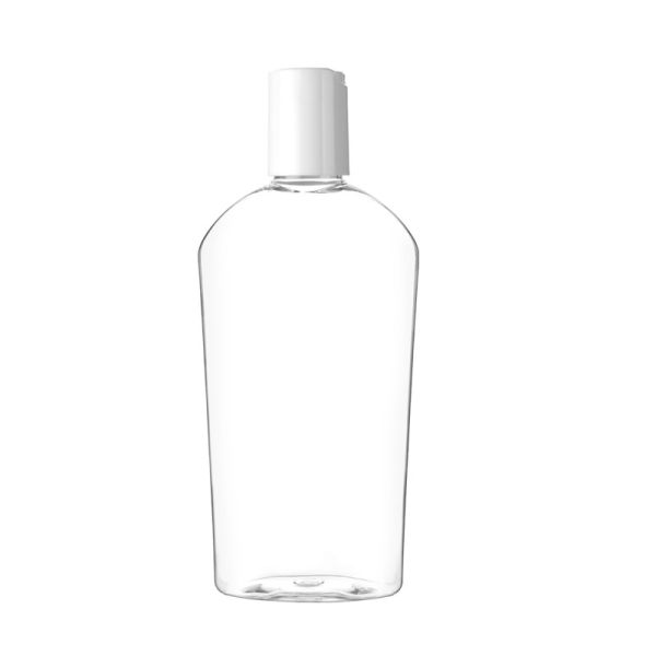 Buy Glossy 250ML Sustainable PET Shampoo Bottle With Disc Top Cap at wholesale prices