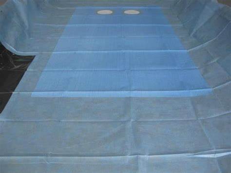 Durable SMS Disposable Surgical Packs Sterile Cath Lab Kit In Blue Color