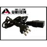 Inmetro Approval Brazil Power Cord With IEC C19 3 Pin Plug OEM Manufacture for sale