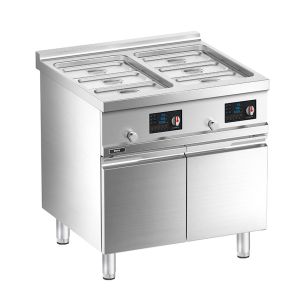 Quality Floor Western Induction Bain Marie with Cabinet for sale
