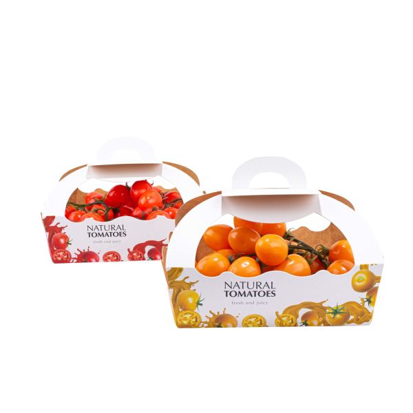 Buy CMYK Fruit And Vegetable Packaging Boxes With Varnishing Embossing Printing at wholesale prices