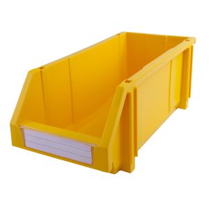 Warehouse Tool Picking Bins Solid Box Style Customized Color Plastic Storage