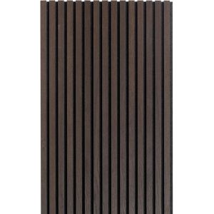 Lightweight Durable Wood Veneer Slats Wall Cladding Soundproof