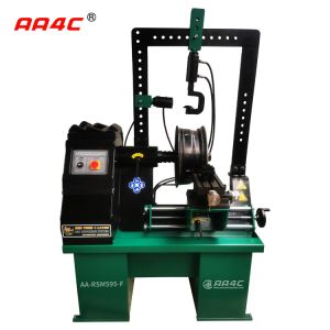 0.55kw Automatic Wheel Straightening Machine Equipment Full Teeth Dual Cylinder