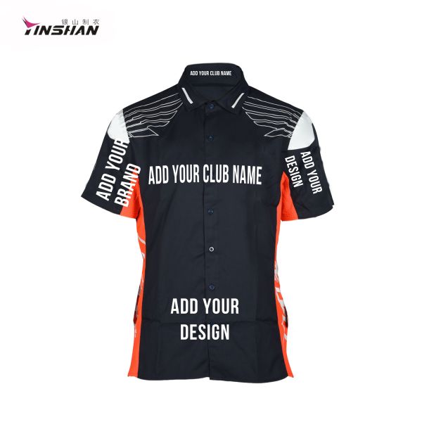 Wicking Breathable Men'S Short-Sleeved Racing Jerseys For Off-Road Riding