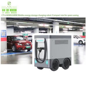AC-DC fast electric ev charging station 40kw 60kW DC mobile charger with lithium