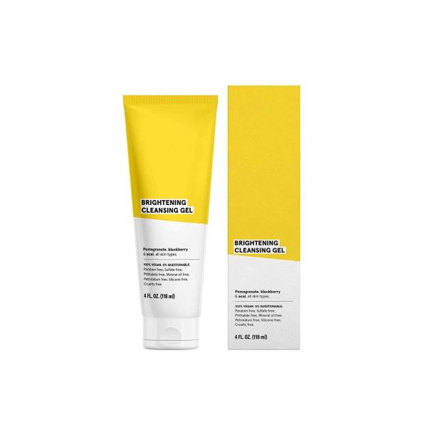 Buy Private Label Skincare Brightening Cleansing Facial Gel at wholesale prices